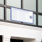 Banderoles Business Logo Navy Blue Dry Erase To Do List (Bâtiment extérieur)