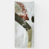 Banderoles but de hockey net (Vertical)