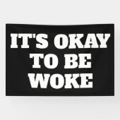 Banderoles Ça va être Woke (Horizontal)