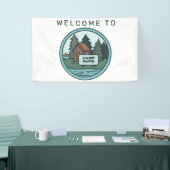 Banderoles cabine de l'île du camp d'été pour les jeunes avec (Salon professionnel)