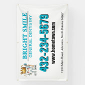 Banderoles Cabinet Dentaire (Verticale)