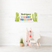 Banderoles Cactus et Papel Picado Garland Texas (En situation)