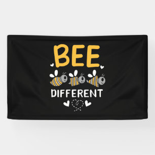 Banderoles Cadeau apiculteur Abeille différente