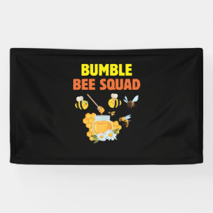 Banderoles Cadeau apiculteur Famille Bumble Bee Squad