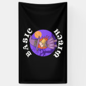 Banderoles Cadeau Halloween | Sorcière de base (Vertical)