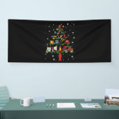 Banderoles Cadeau pompier | Joyeux pompier de Noël Fun (Salon professionnel)