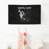 Banderoles Cadeaux d'anniversaire de Leo - King Leo Zodiac (En situation)