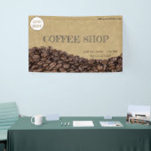 Banderoles café espresso café boissons moderne Business (Salon professionnel)
