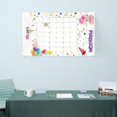 Banderoles Calendrier d'anniversaire Vinyl Happy Janvier 2022 (Salon professionnel)