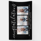 Banderoles Calligraphie de script moderne 3 Diplôme photo (Vertical)