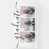 Banderoles Calligraphie de script moderne Graduation Trois ph (Vertical)