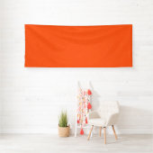 Banderoles Calm & simple orange textured background  (Insitu)