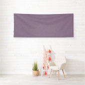 Banderoles Calm & simple Purple textured background (Insitu)