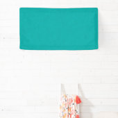 Banderoles Calme & simple Fond texturé turquoise (Insitu)