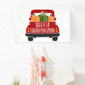 Banderoles Camion de Thanksgiving (En situation)