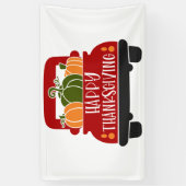 Banderoles Camion de Thanksgiving (Vertical)