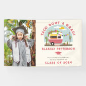Banderoles Camion Taco Photo Enfants Graduation (Horizontal)