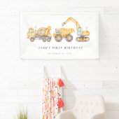 Banderoles Camions de construction dynamiques (En situation)