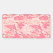 Banderoles Camouflage rose, Armée (Horizontal)