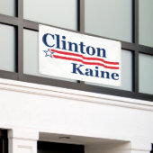 Banderoles Campagne de Clinton Kaine (Bâtiment extérieur)