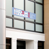 Banderoles Campagne électorale Biden Harris 2020 à l'intérieu (Bâtiment extérieur)