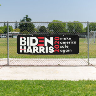 Banderoles Campagne électorale Biden Harris 2020 en plein air