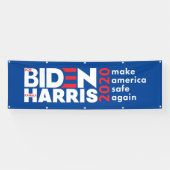Banderoles Campagne électorale Biden Harris 2020 en plein air (Horizontal)