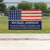 Banderoles Campagne politique Vintage USA (En situation)