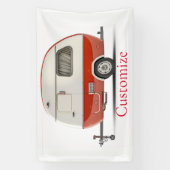 Banderoles Camper Teardrop Classic Retro Thunder_Cove (Verticale)