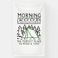 Camping - Camping en bois du matin