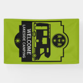 Banderoles Camping Caravan Business (Horizontal)