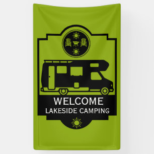 Banderoles Camping Caravan Business