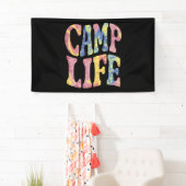 Banderoles Camping Summer Girls Camp Life Cravate-Die Retro (En situation)