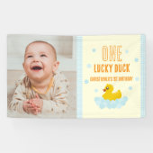 Banderoles Canard 1er anniversaire (Horizontal)