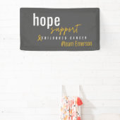 Banderoles cancer de l'enfance Custom #nom de l'équipe Banniè (Insitu)