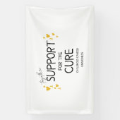 Banderoles cancer de l'enfance ensemble soutien Banner Sign (Verticale)