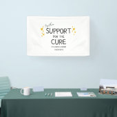 Banderoles cancer de l'enfance ensemble soutien Banner Sign (Salon professionnel)