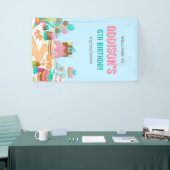 Banderoles Candy Sweet Girl's Candyland Anniversaire (Salon professionnel)