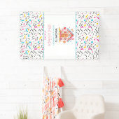 Banderoles Candyland Sweet Celebration Anniversaire de enfant (En situation)