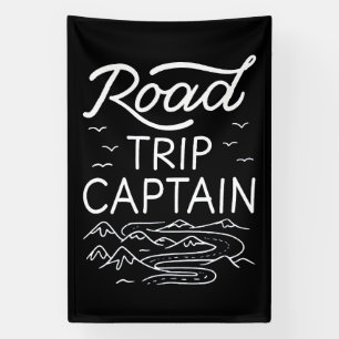 Banderoles Capitaine de road trip I - Pilote de VR Vacances C