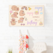 Banderoles Capy capy anniversaire (En situation)