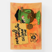 Banderoles Caractère Frankenstein de 'Normal People Scare Me' (Verticale)