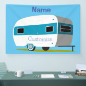 Banderoles Caravan Camper RV Thunder_Cove (Salon professionnel)