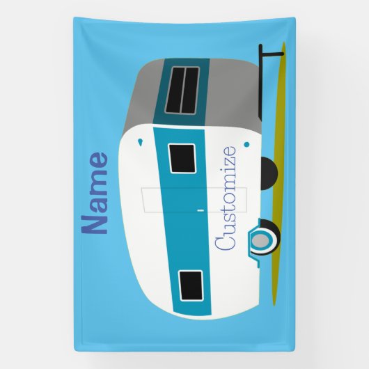 Banderoles Caravan Camper RV Thunder_Cove (Verticale)