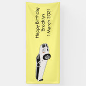 Banderoles Caricature limousine (Vertical)