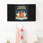 Banderoles Caroleurs de poulet (En situation)