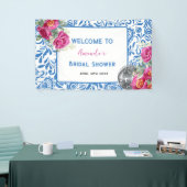 Banderoles Carreaux bleus Dancing Queen Disco Fête des mariée (Salon professionnel)