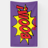 Banderoles Cartoon Boom Thunder_Cove (Vertical)