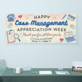 Banderoles Case Management Appreciation Week Banner (Salon professionnel)