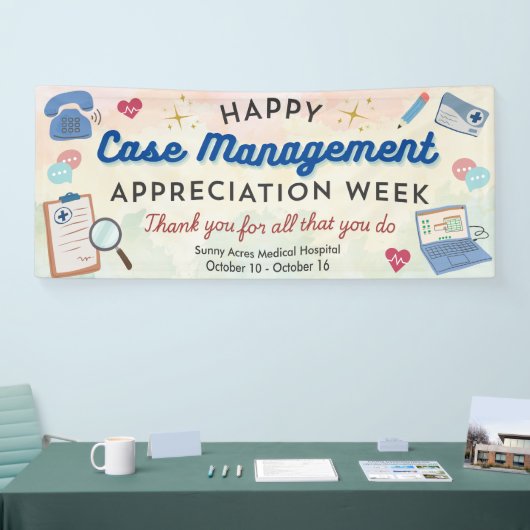 Banderoles Case Management Appreciation Week Banner (Salon professionnel)